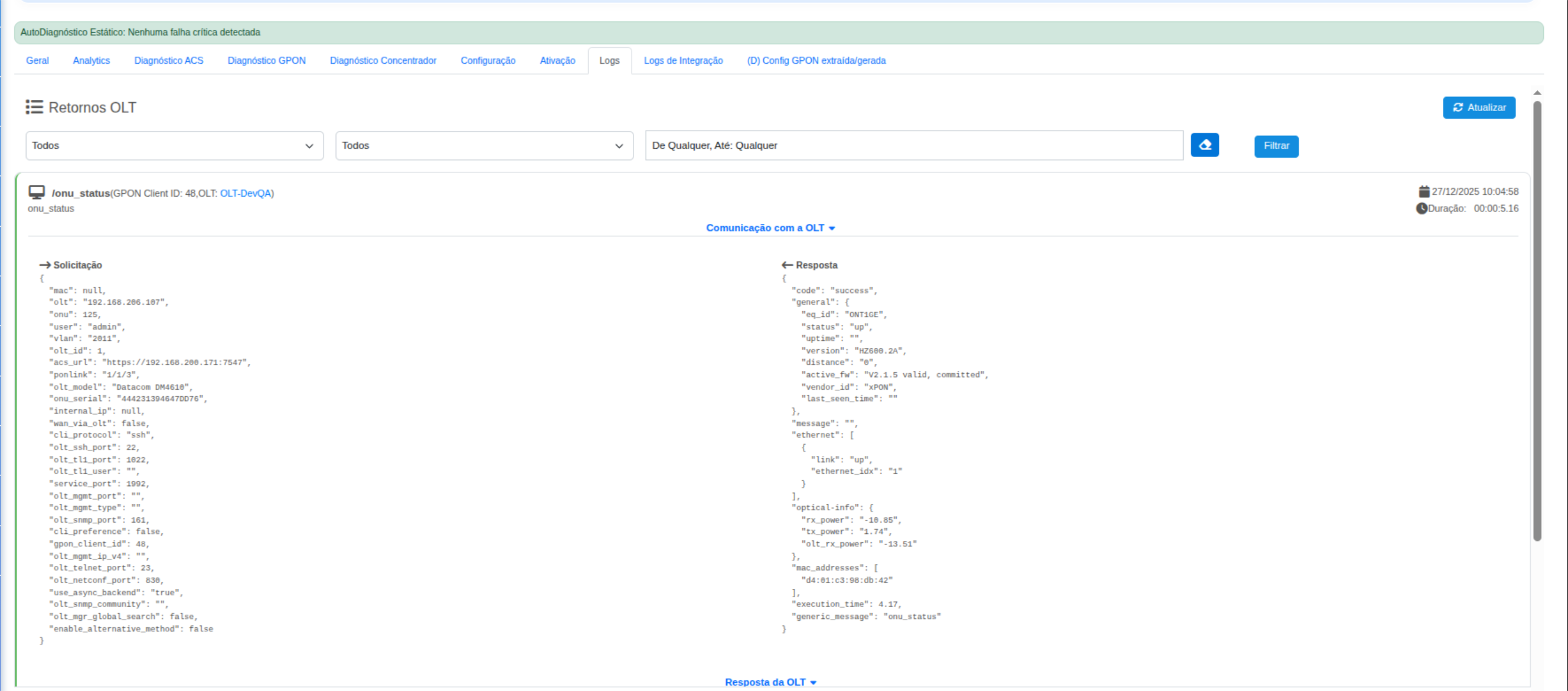 Tela Editar Cliente Internet